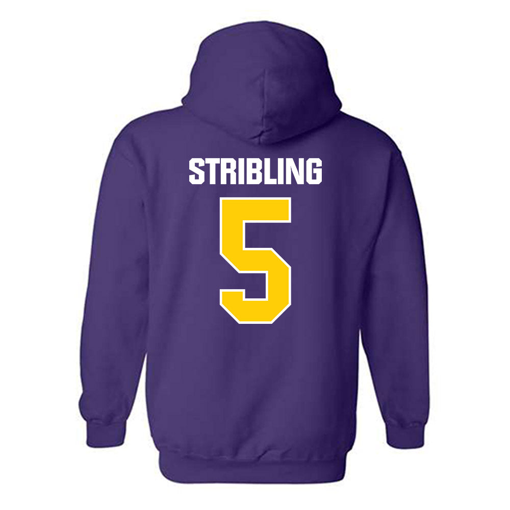 WIU - NCAA Football : Anthony Stribling - Hooded Sweatshirt-1
