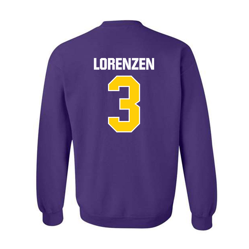 WIU - NCAA Men's Basketball : Lucas Lorenzen - Crewneck Sweatshirt-1