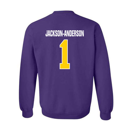 WIU - NCAA Football : Ihson Jackson-Anderson - Crewneck Sweatshirt-1