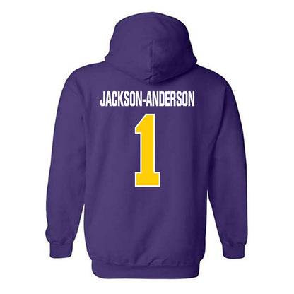 WIU - NCAA Football : Ihson Jackson-Anderson - Hooded Sweatshirt-1