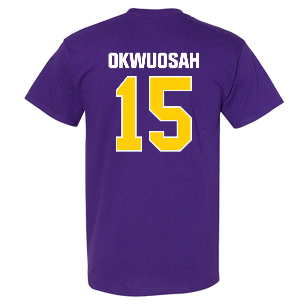 WIU - NCAA Men's Basketball : Francis Okwuosah - T-Shirt-1