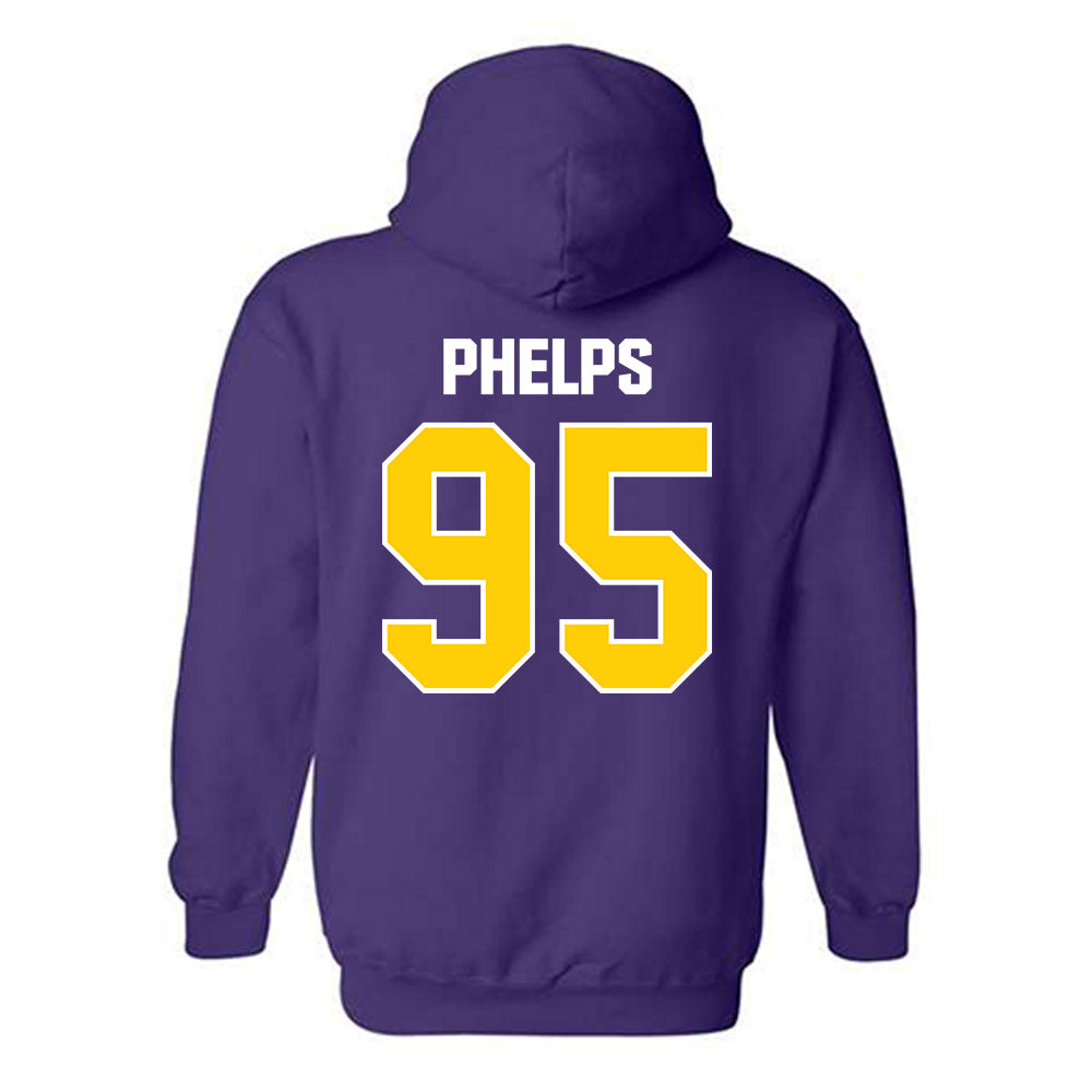 WIU - NCAA Football : Tanner Phelps - Hooded Sweatshirt-1