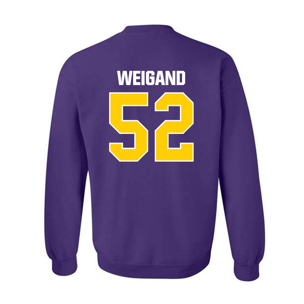 WIU - NCAA Football : Sean Weigand - Crewneck Sweatshirt-1