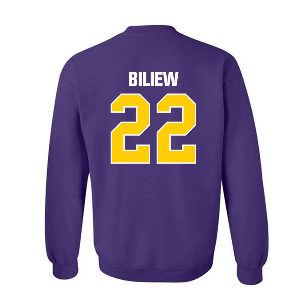 WIU - NCAA Men's Basketball : Goanar Biliew - Crewneck Sweatshirt-1
