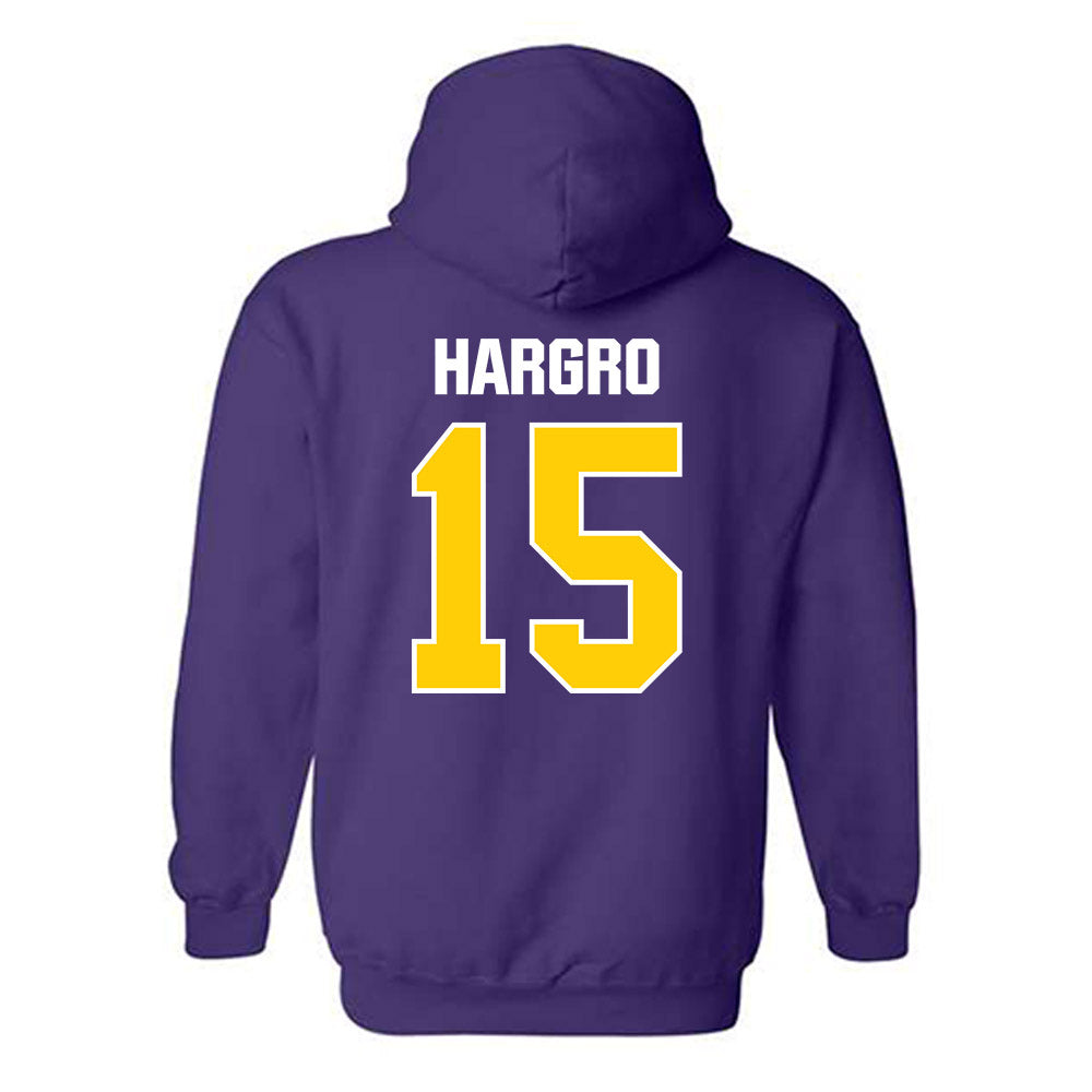 WIU - NCAA Football : David Hargro - Hooded Sweatshirt-1