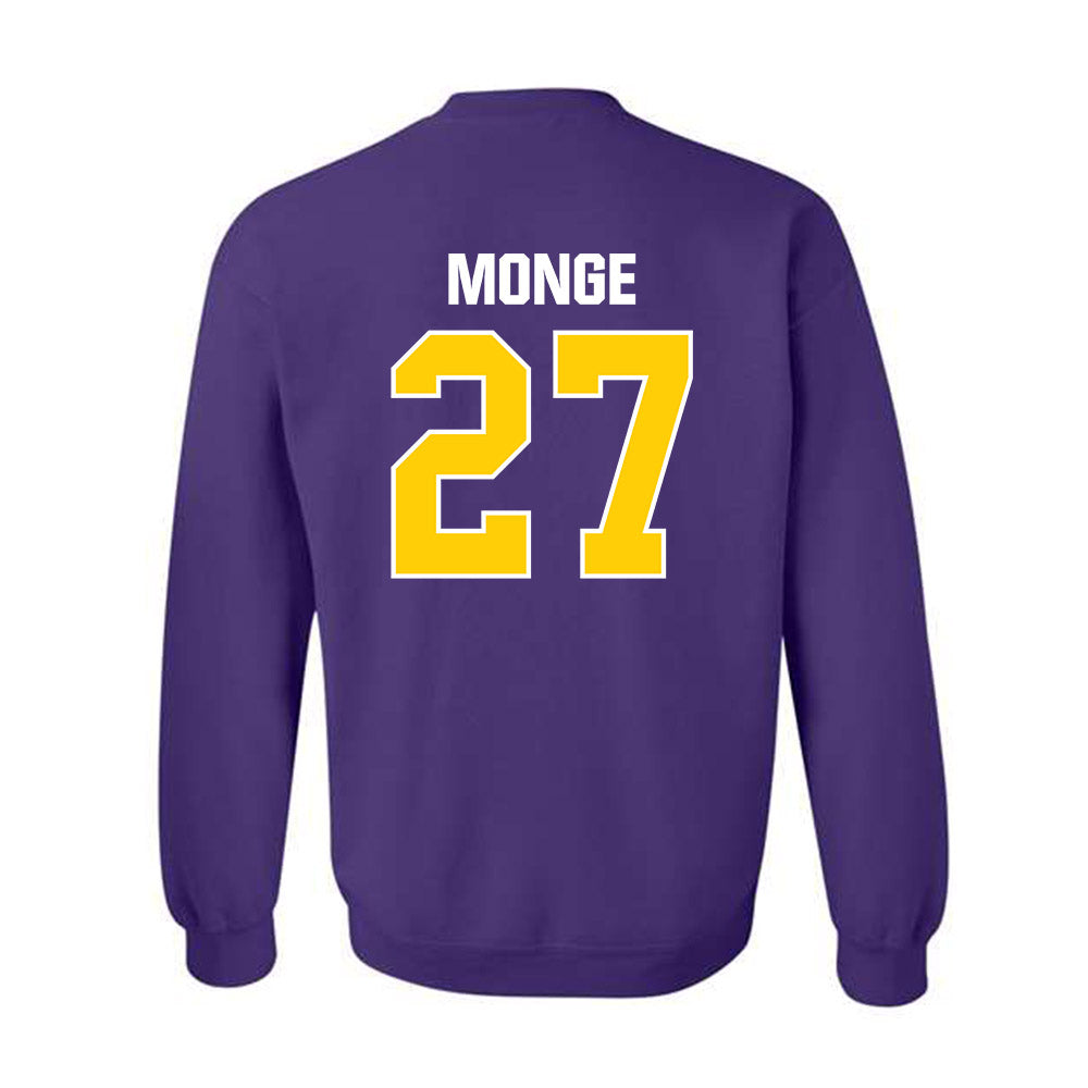 WIU - NCAA Baseball : Isaiah Monge - Crewneck Sweatshirt-1