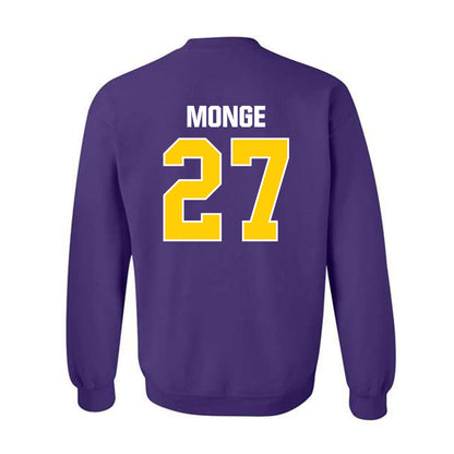 WIU - NCAA Baseball : Isaiah Monge - Crewneck Sweatshirt-1
