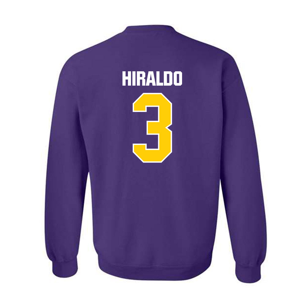 WIU - NCAA Football : Israel Hiraldo - Crewneck Sweatshirt-1