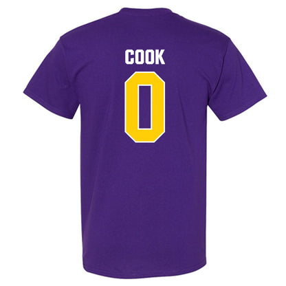 WIU - NCAA Men's Basketball : Tyran Cook - T-Shirt-1