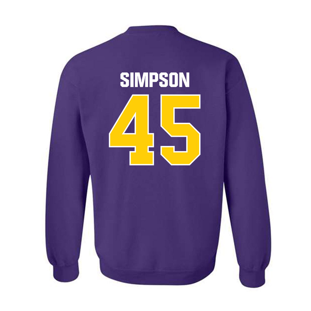 WIU - NCAA Softball : Hannah Simpson - Crewneck Sweatshirt-1