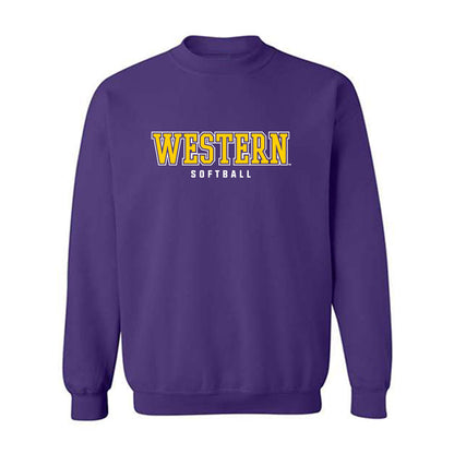 WIU - NCAA Softball : Addie Mclaughlin - Crewneck Sweatshirt-0