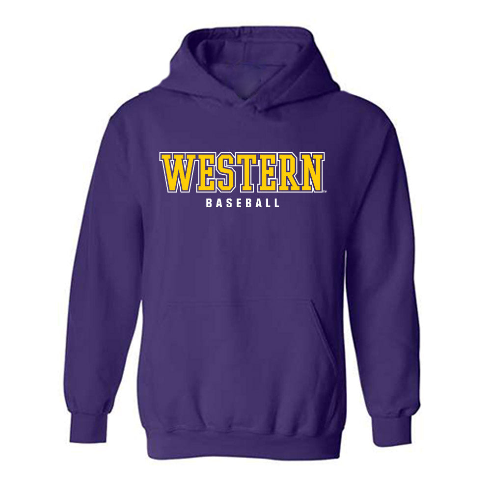 WIU - NCAA Baseball : Brock Lummus - Hooded Sweatshirt-0