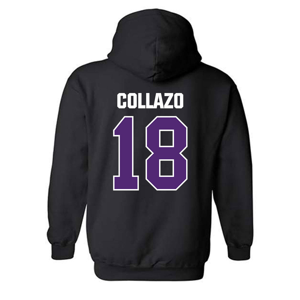 WIU - NCAA Baseball : Ricky Collazo - Hooded Sweatshirt-1
