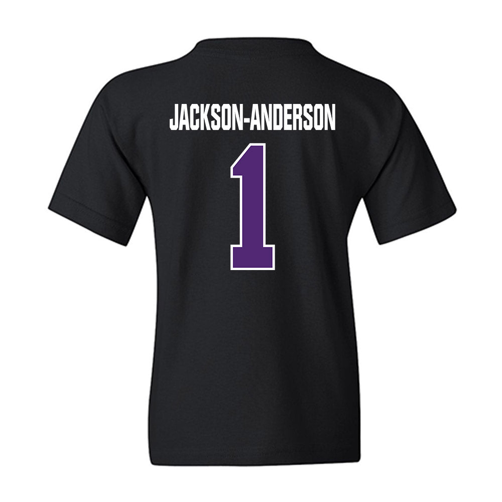 WIU - NCAA Football : Ihson Jackson-Anderson - Youth T-Shirt-1