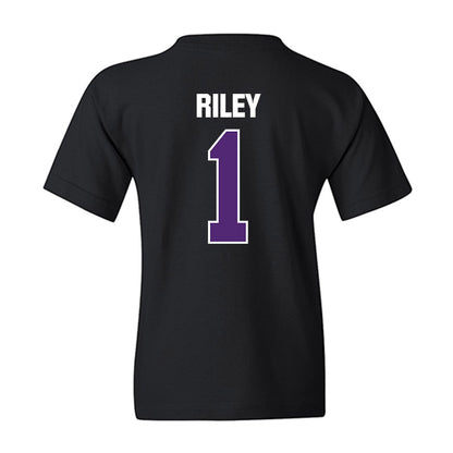 WIU - NCAA Men's Basketball : Jack Riley - Youth T-Shirt-1