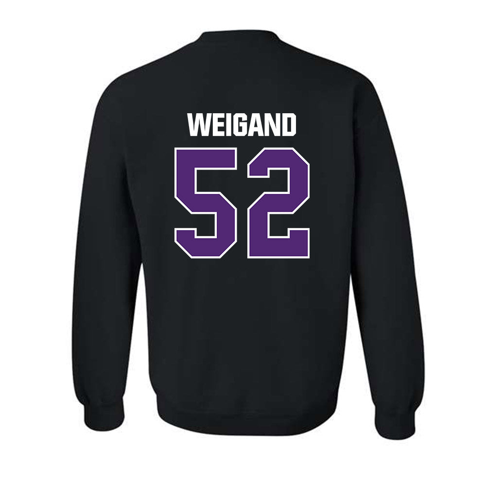 WIU - NCAA Football : Sean Weigand - Crewneck Sweatshirt-1