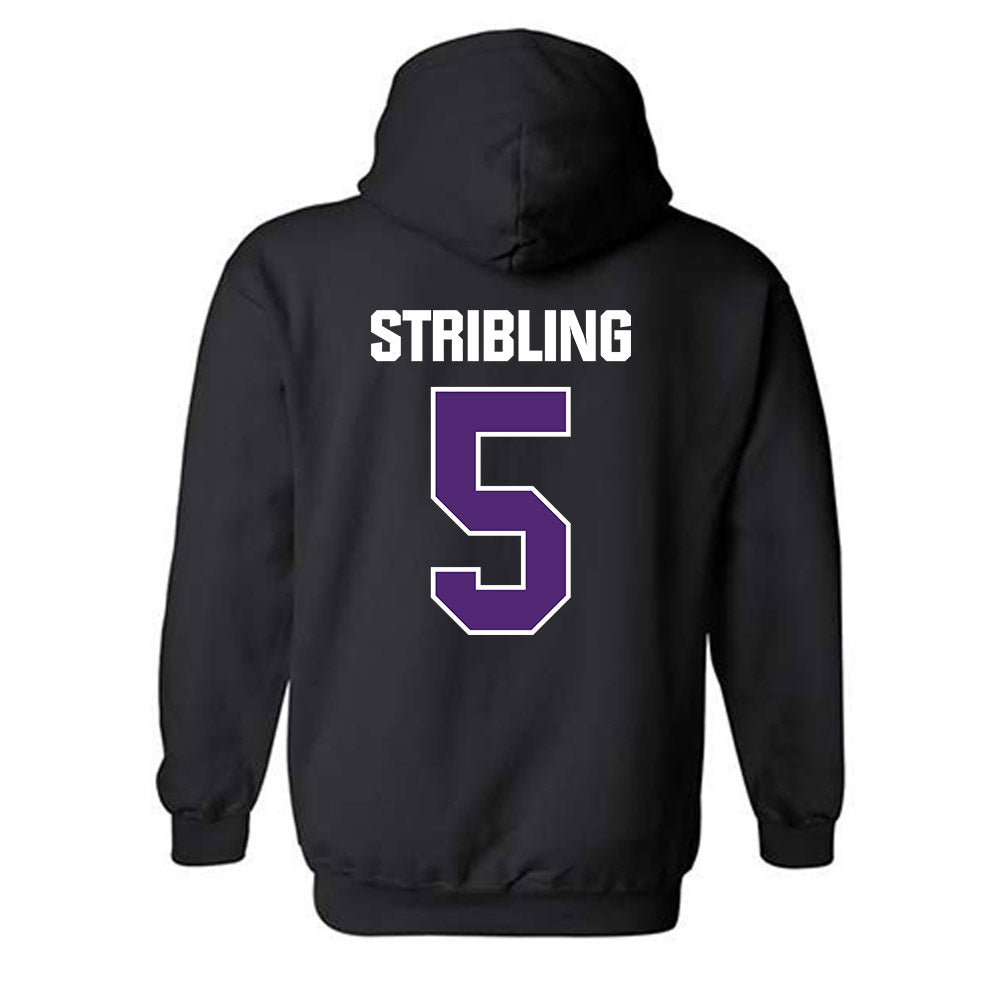 WIU - NCAA Football : Anthony Stribling - Hooded Sweatshirt-1