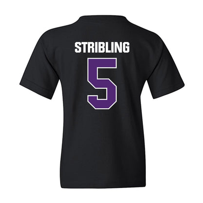 WIU - NCAA Football : Anthony Stribling - Youth T-Shirt-1