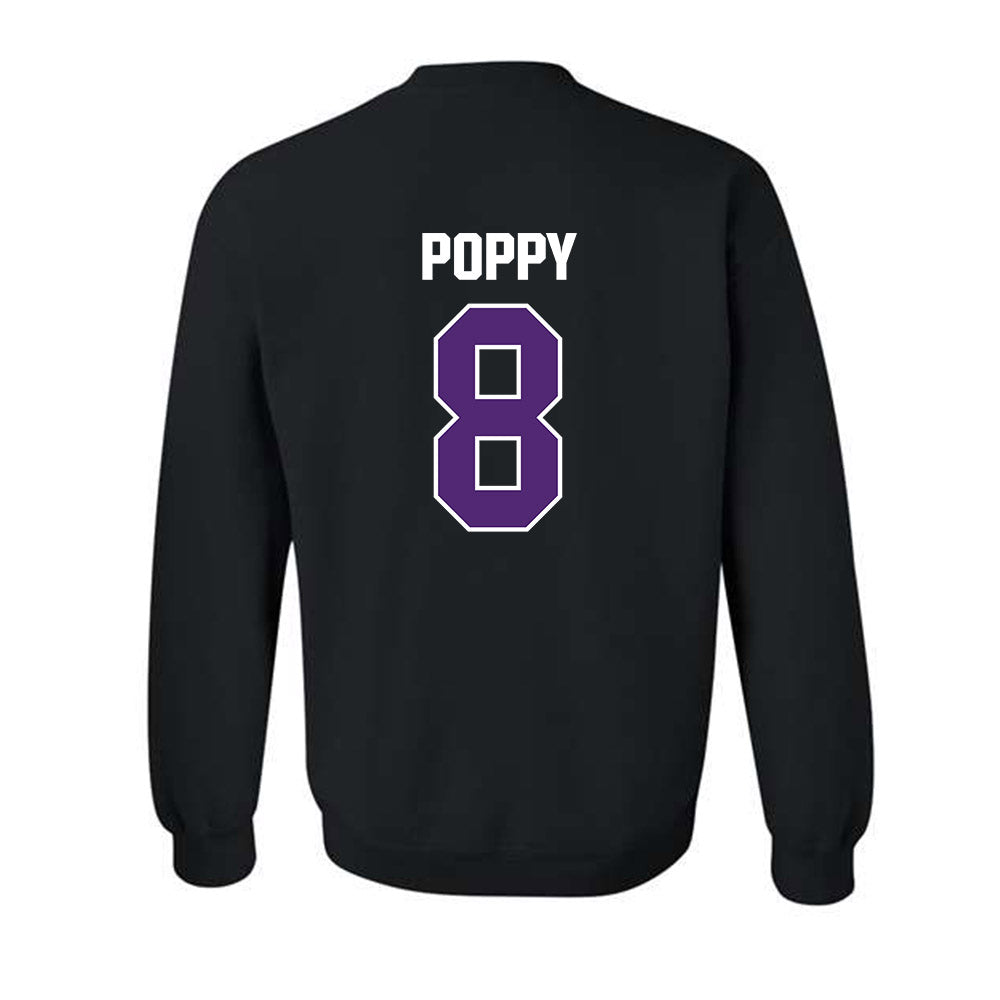 WIU - NCAA Football : Nevin Poppy - Crewneck Sweatshirt-1