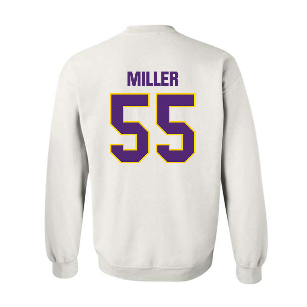 WIU - NCAA Football : Jace Miller - Crewneck Sweatshirt-1