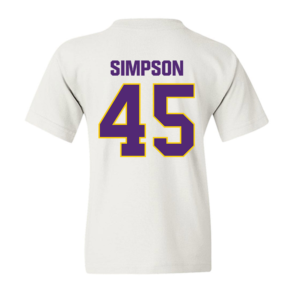 WIU - NCAA Softball : Hannah Simpson - Youth T-Shirt-1