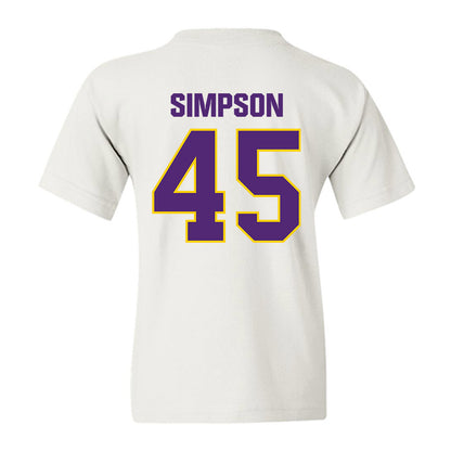 WIU - NCAA Softball : Hannah Simpson - Youth T-Shirt-1
