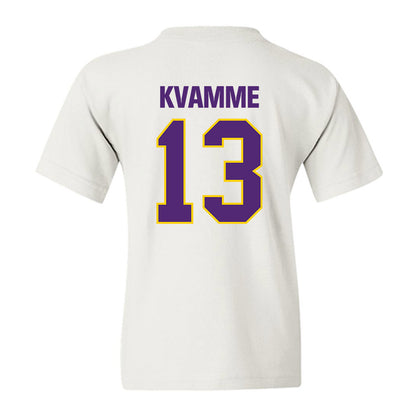 WIU - NCAA Men's Basketball : Makai Kvamme - Youth T-Shirt-1