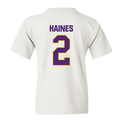 WIU - NCAA Women's Volleyball : Ella Haines - Youth T-Shirt-1