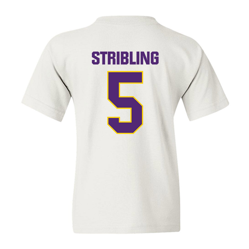 WIU - NCAA Football : Anthony Stribling - Youth T-Shirt-1