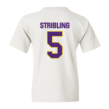 WIU - NCAA Football : Anthony Stribling - Youth T-Shirt-1