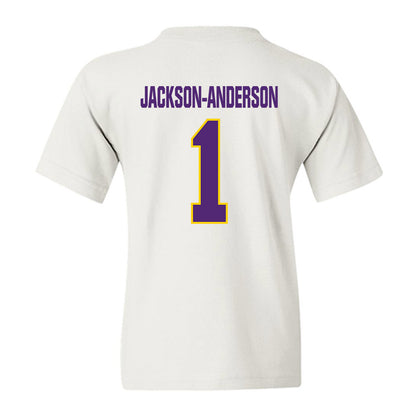 WIU - NCAA Football : Ihson Jackson-Anderson - Youth T-Shirt-1