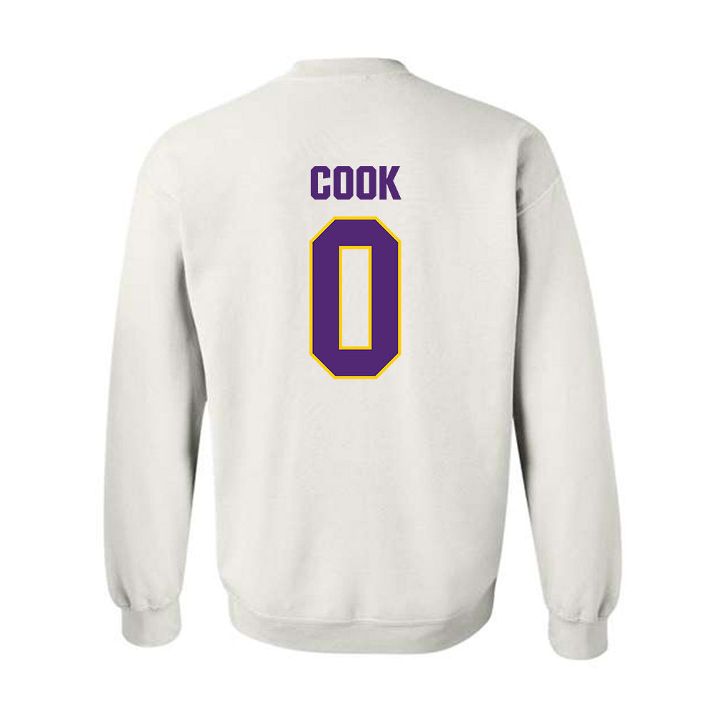 WIU - NCAA Men's Basketball : Tyran Cook - Crewneck Sweatshirt-1