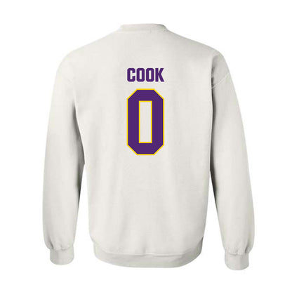 WIU - NCAA Men's Basketball : Tyran Cook - Crewneck Sweatshirt-1