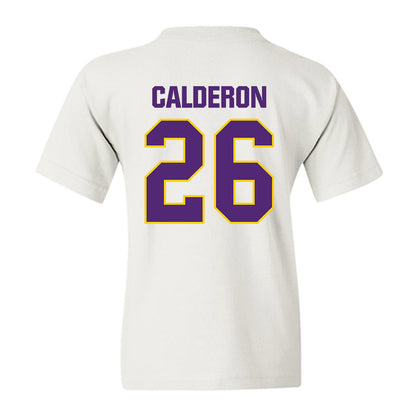 WIU - NCAA Men's Soccer : Miles Calderon - Youth T-Shirt-1