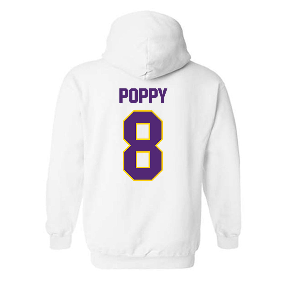 WIU - NCAA Football : Nevin Poppy - Hooded Sweatshirt-1
