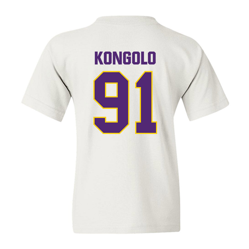 WIU - NCAA Football : Elijah Kongolo - Youth T-Shirt-1