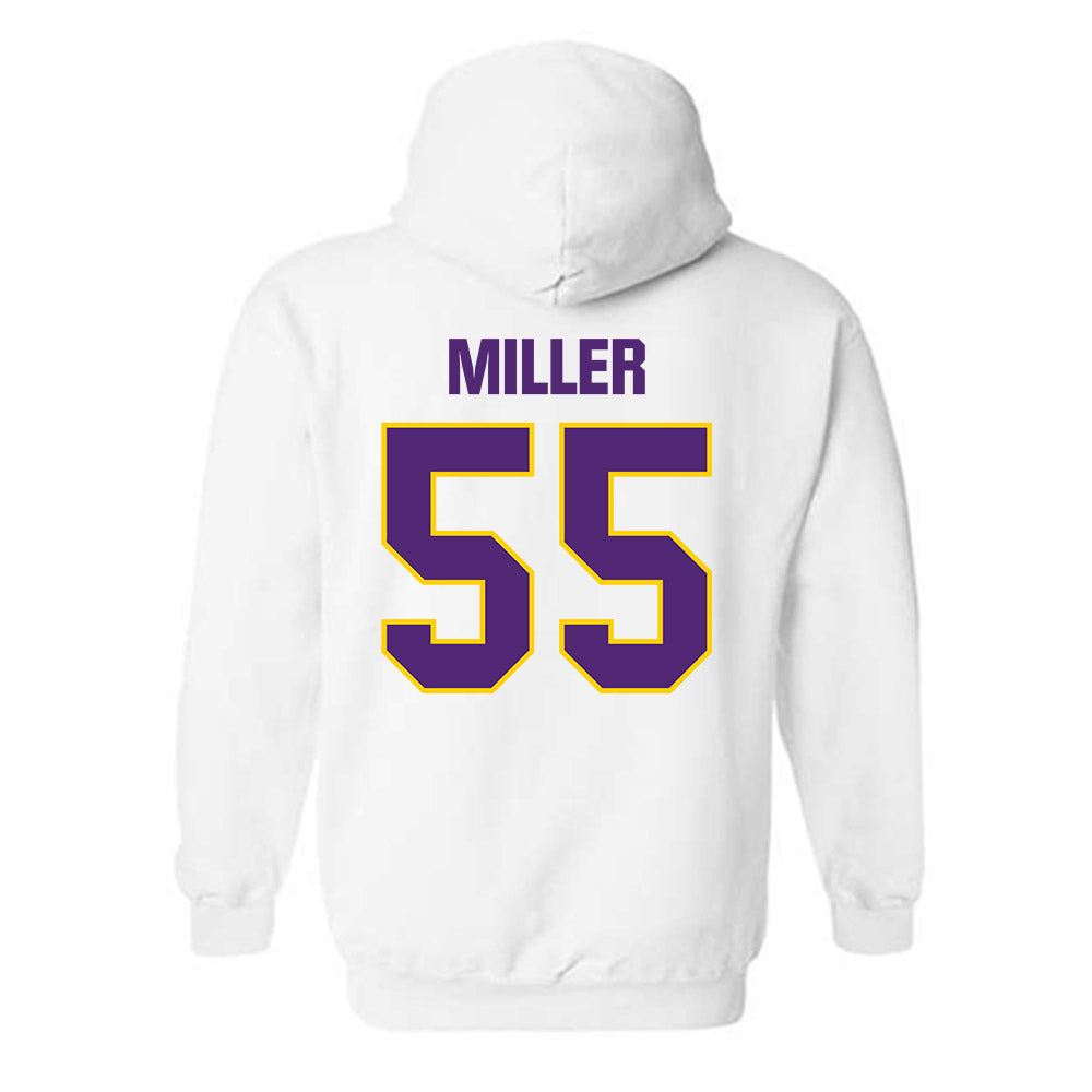 WIU - NCAA Football : Jace Miller - Hooded Sweatshirt-1