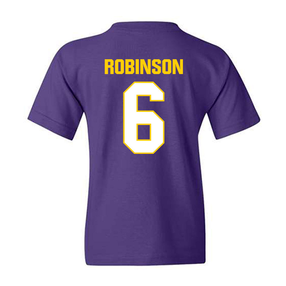 WIU - NCAA Football : Joshua Robinson - Youth T-Shirt-1