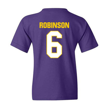 WIU - NCAA Football : Joshua Robinson - Youth T-Shirt-1