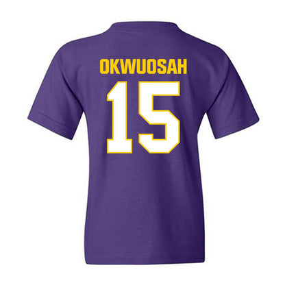 WIU - NCAA Men's Basketball : Francis Okwuosah - Youth T-Shirt-1