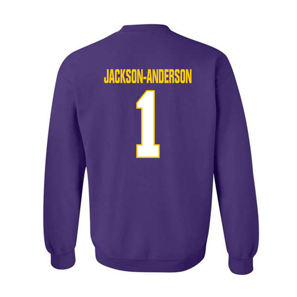 WIU - NCAA Football : Ihson Jackson-Anderson - Crewneck Sweatshirt-1