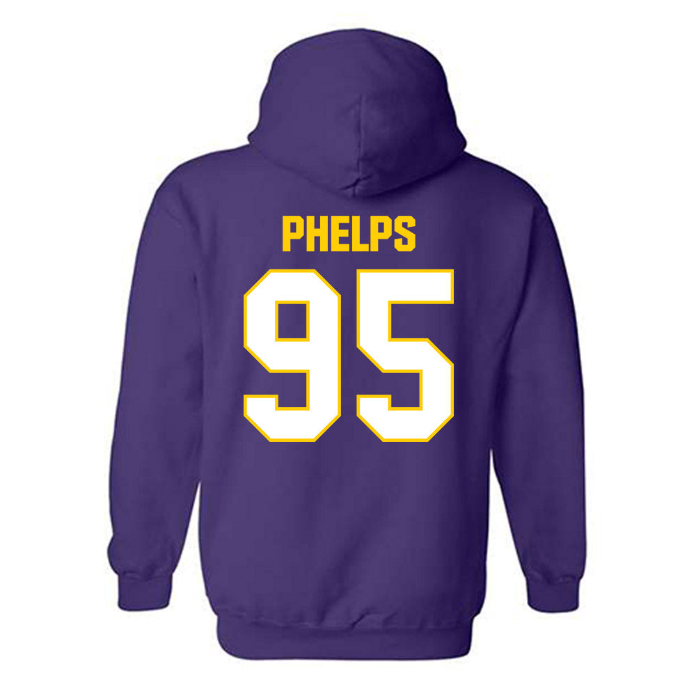 WIU - NCAA Football : Tanner Phelps - Hooded Sweatshirt-1