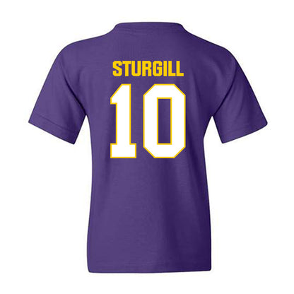 WIU - NCAA Football : Gage Sturgill - Youth T-Shirt-1