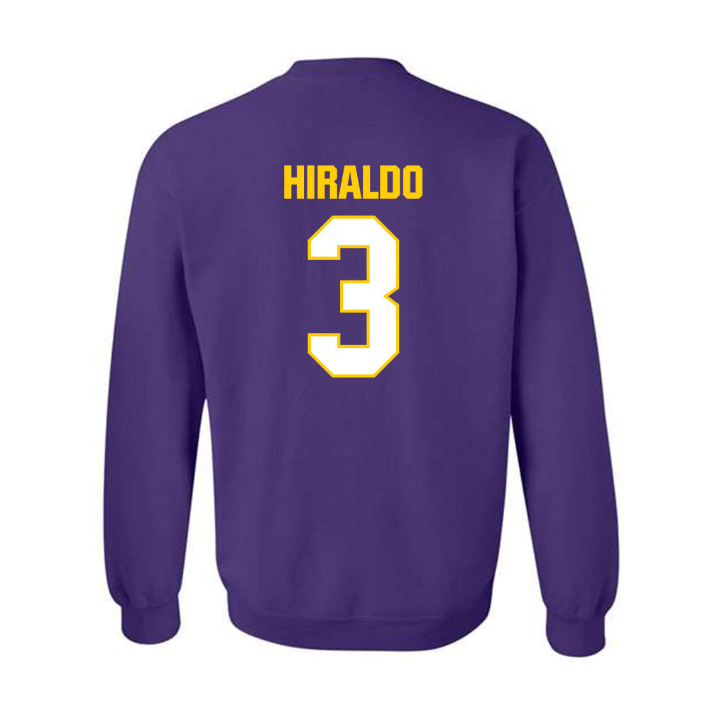 WIU - NCAA Football : Israel Hiraldo - Crewneck Sweatshirt-1