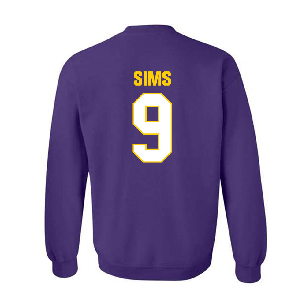 WIU - NCAA Baseball : Cole Sims - Crewneck Sweatshirt-1