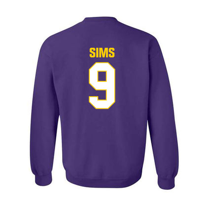 WIU - NCAA Baseball : Cole Sims - Crewneck Sweatshirt-1