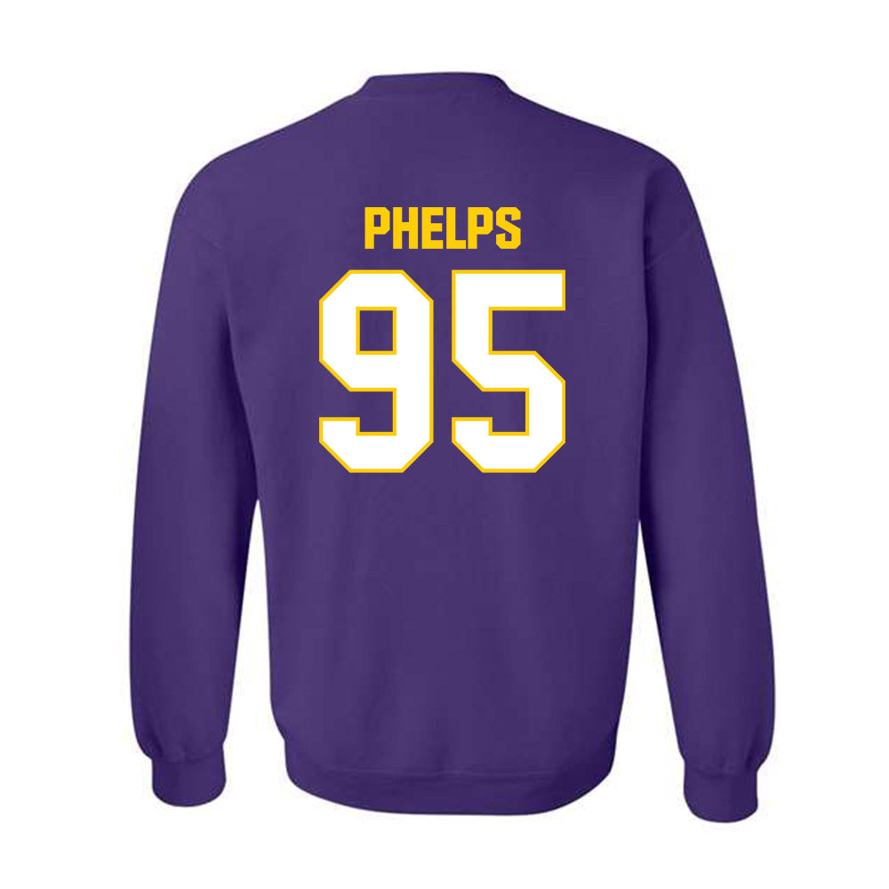 WIU - NCAA Football : Tanner Phelps - Crewneck Sweatshirt-1