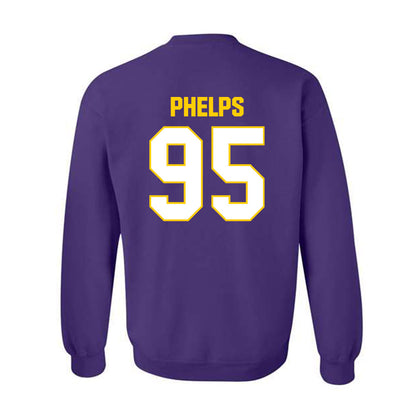 WIU - NCAA Football : Tanner Phelps - Crewneck Sweatshirt-1