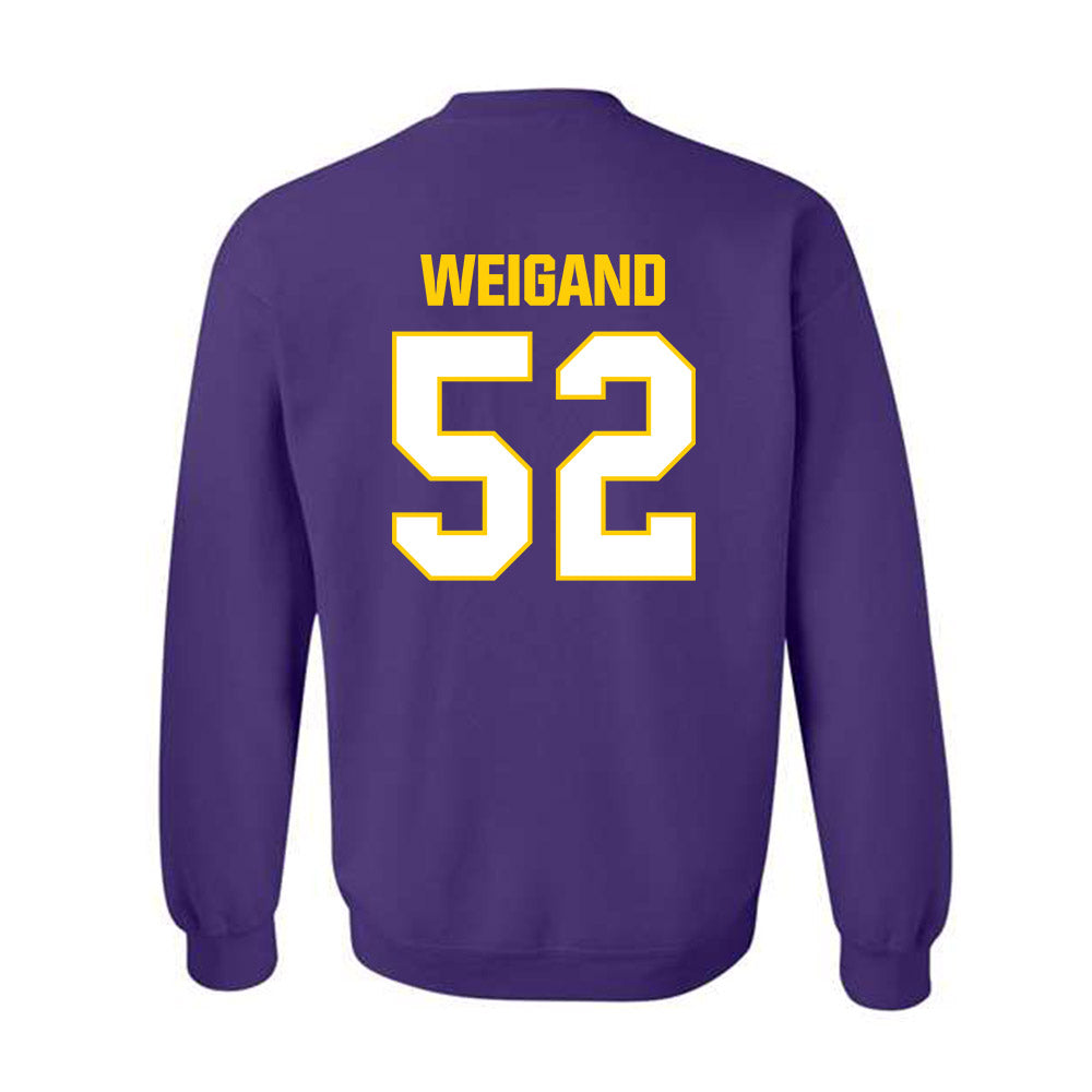 WIU - NCAA Football : Sean Weigand - Crewneck Sweatshirt-1
