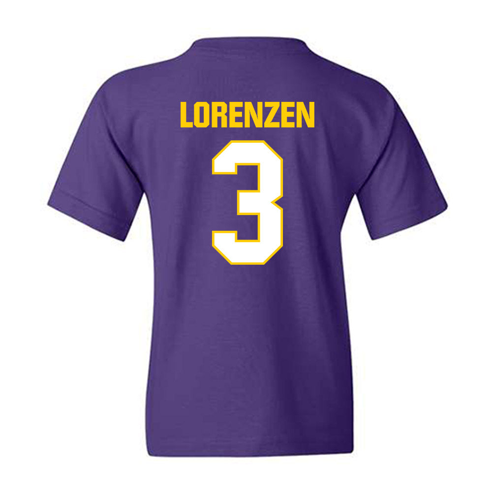 WIU - NCAA Men's Basketball : Lucas Lorenzen - Youth T-Shirt-1